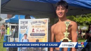 Central Florida Teen Swimmer Raises 45 000 For St Jude After Beating Brain Cance