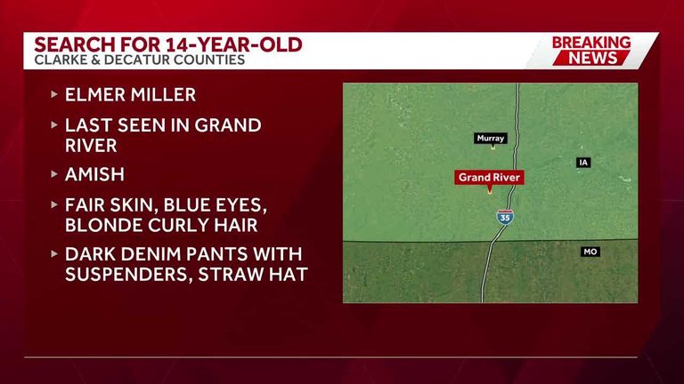 Clarke County Sheriff Appeals For Public Help To Locate Missing Amish Teen