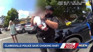 Clarksville Police Officers Rescue Choking Infant With Lifevac Device