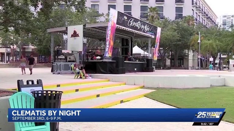 Clematis By Night Lights Up West Palm Beach Waterfront Every Thursday