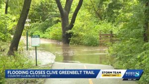 Clive Closes Greenbelt Trail And Swanson Boulevard Sections Due To Flooding