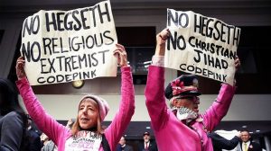 Code Pink Disrupts Nyc Climate Week Event Calls Out Military S Carbon Footprint