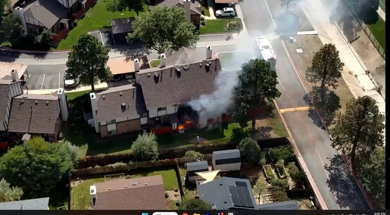 Colorado Springs Fire Renders Two Townhomes Uninhabitable On Maitland Court