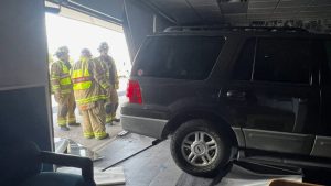 Colorado Springs Firefighters Respond To Vehicle Crash Into North Academy Blvd S