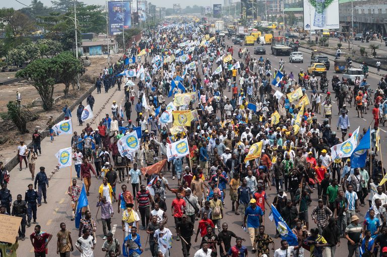 Congo Police Use Tear Gas To Disperse Protests Over Constitutional Amendment