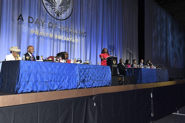Congressional Black Caucus Foundation Holds Day Of Healing Prayer Breakfast In W