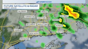Cool Sunday Ahead With Spotty Showers Across Connecticut