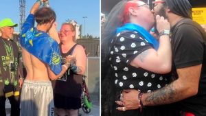 Couples Tie The Knot At Louisville S Louder Than Life Festival
