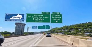 Covington Drivers Adapt To New Brent Spence Bridge Detour As Fifth Street Ramp C