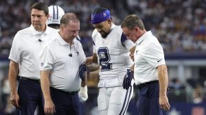 Cowboys Win 37 20 Over Commanders As Durant Exits After Injury