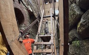 Craftsmen Complete Restoration Of Historic Grist Mill Wheel In Baltimore County