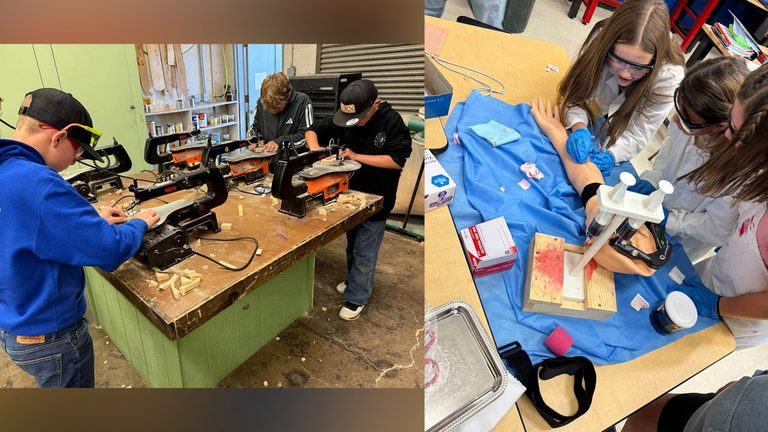 Crook County Middle School Offers Hands On Career Exploration Program