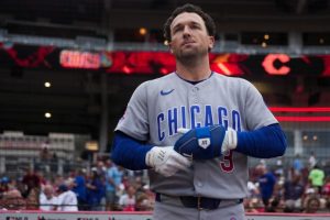 Cubs Third Baseman Alex Bregman Exits Game After Foul Ball Strike To Face