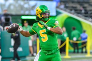 Dante Moore Returns To California Ahead Of Crucial Usc Showdown
