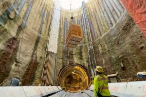Dc Water Christens Tunnel Boring Machine Emily Advancing Potomac Clean Rivers Pr