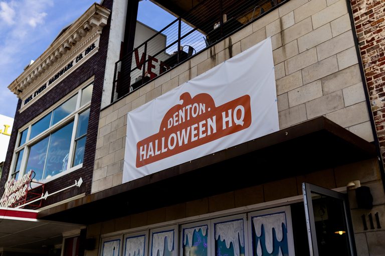 Denton Halloween Hq Opens On Main Square Ahead Of 31 Day Festival