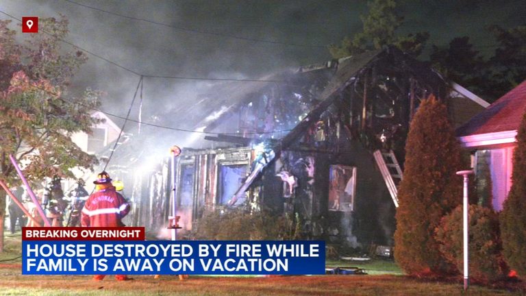 Deptford Home Destroyed By Fire While Family On Vacation