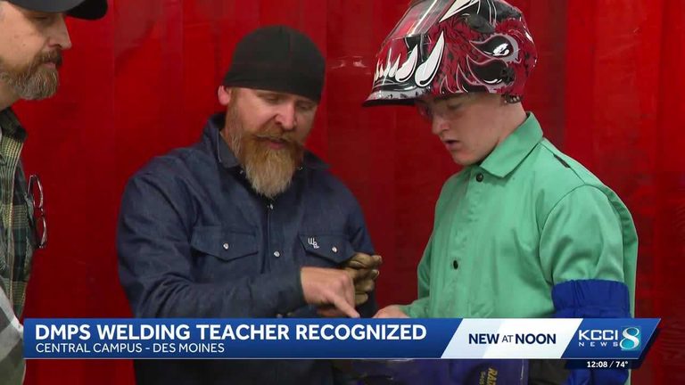 Des Moines Welding Teacher Honored As Top Skilled Trades Educator Nationwide