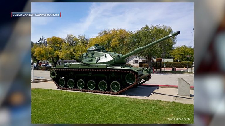 Diablo Canyon Employees Restore Veteran Owned Tank At Slo Veterans Museum