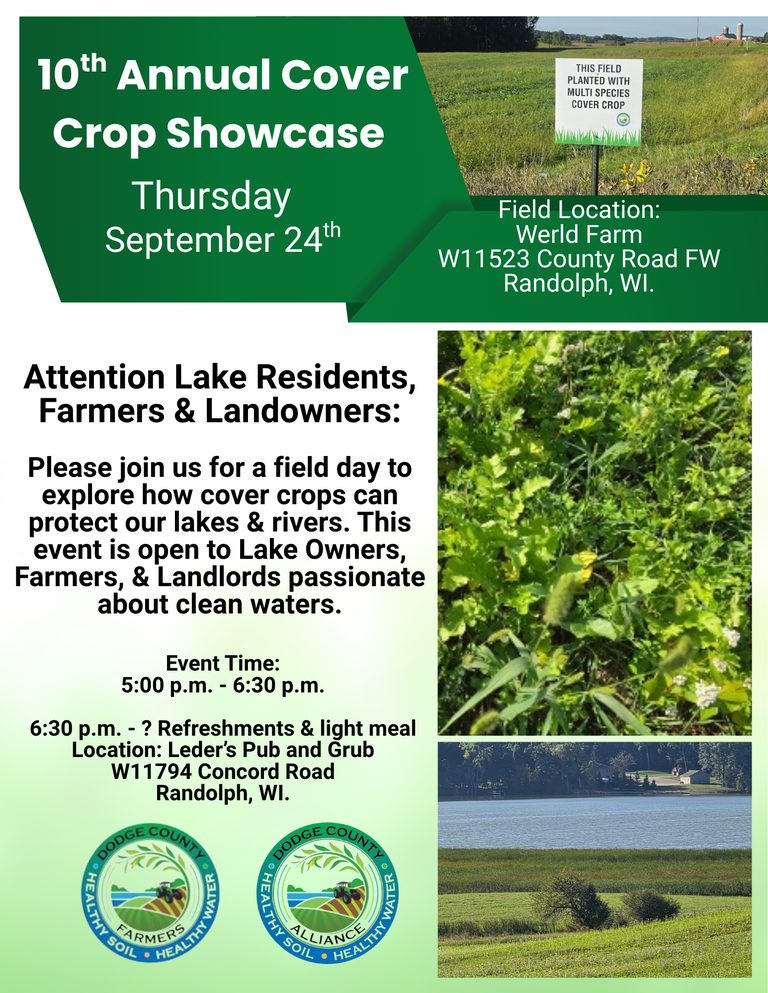 Dodge County Farmers Gather For Hshw Cover Crop Showcase In Randolph