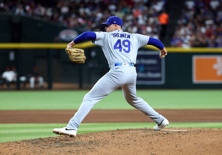 Dodgers Reliever Blake Treinen Suffers Season Ending Shoulder Injury In Bullpen