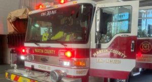 Downed Power Line Causes Small Fire On Sw Martin Highway In Okeechobee