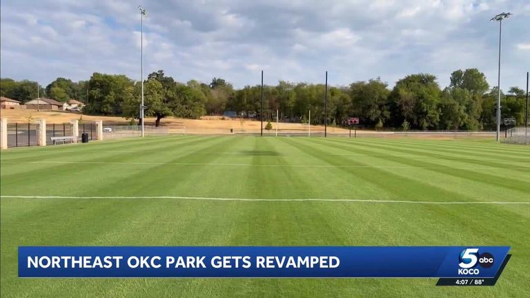 Edwards Park Receives 4 5 Million Renovation Adding Turf Fields For Northeast Ok
