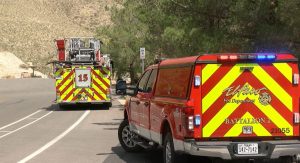 El Paso Fire Dept Rescues Hiker On Franklin Mountains With Dps Helicopter