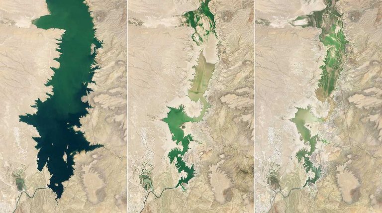 Elephant Butte Reservoir At 1 Capacity Highlights New Mexico Drought Impact