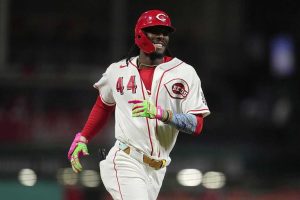 Elly De La Cruz Smashes 457 Foot Homer At Great American Ball Park