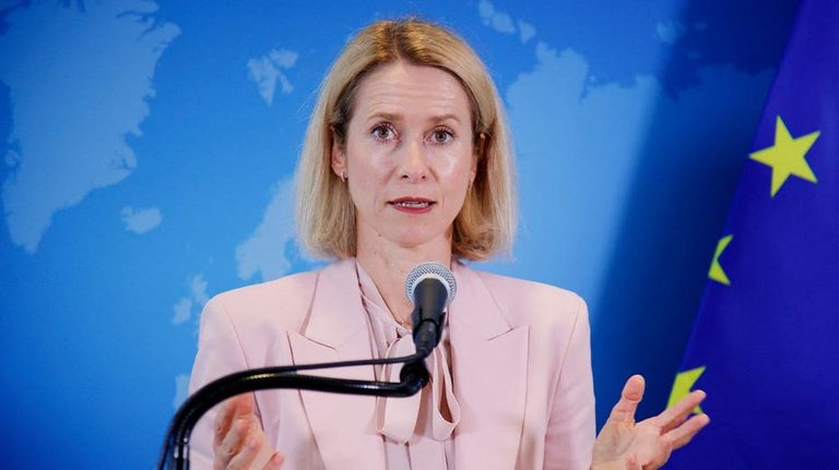 Eu Foreign Minister Kaja Kallas Urges Europe Not To Yield To Russian Intimidatio