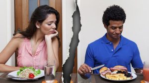 Experts Warn That Food Divorce May Weaken Couples Connection