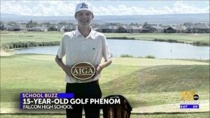 Falcon Sophomore Cayden Besler Shines As 15 Year Old Golf Prodigy