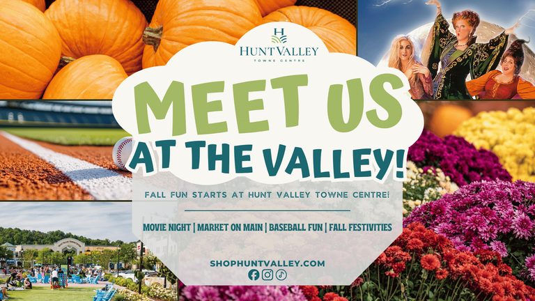 Fall Family Fun Returns To Hunt Valley Towne Centre With Markets Movies And Base