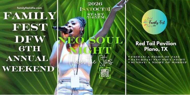 Family Fest Dfw Weekend Neo Soul Night Under The Stars Plano