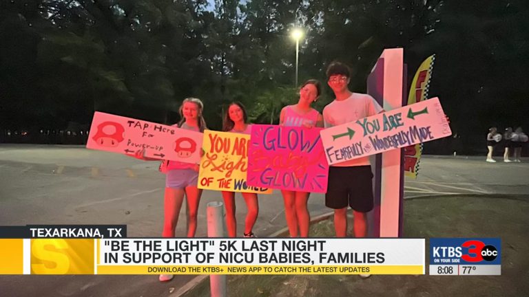Fearfully And Wonderfully Made Hosts Second Annual Nicu Glow Walk Run In Texarka