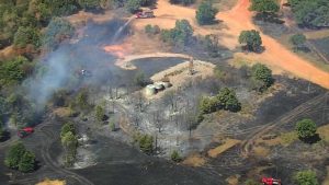 Firefighters Contain Wildfire Near Tank Battery Site In Jones Ok