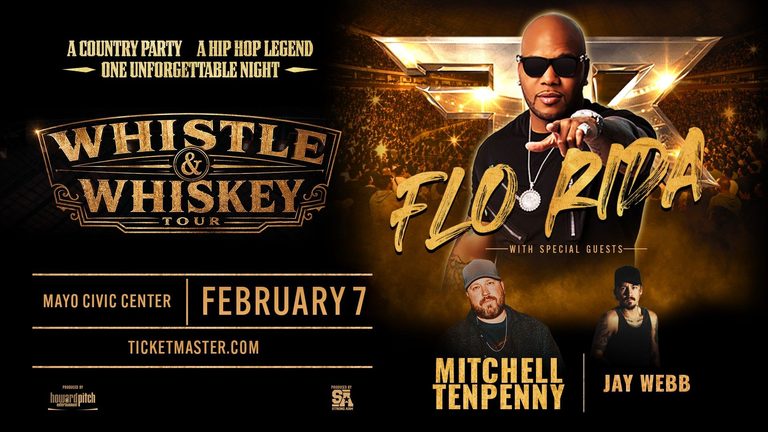 Flo Rida And Mitchell Tenpenny To Perform At Mayo Civic Center On Feb 7 2027