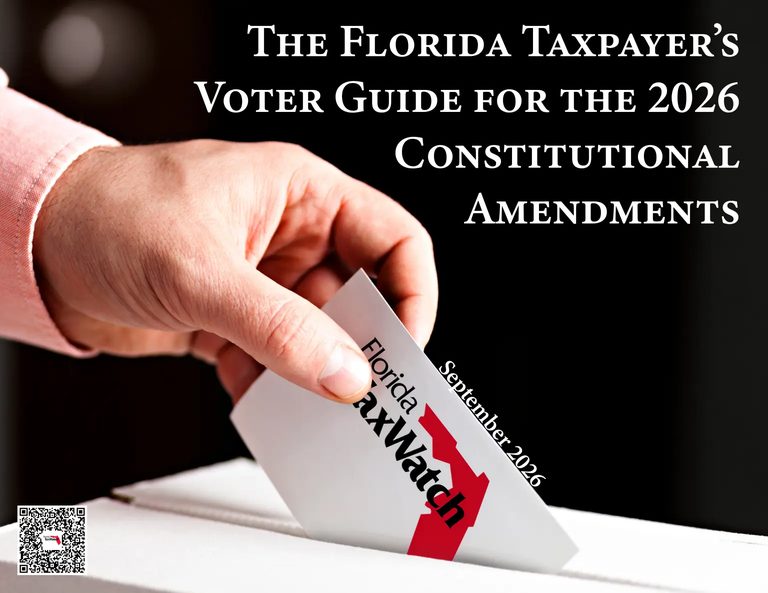 Florida Taxwatch Advises Voters To Reject Amendment 3 Property Tax Relief
