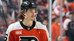 Flyers Forward Trevor Zegras Penalized For Equipment Violation In Preseason