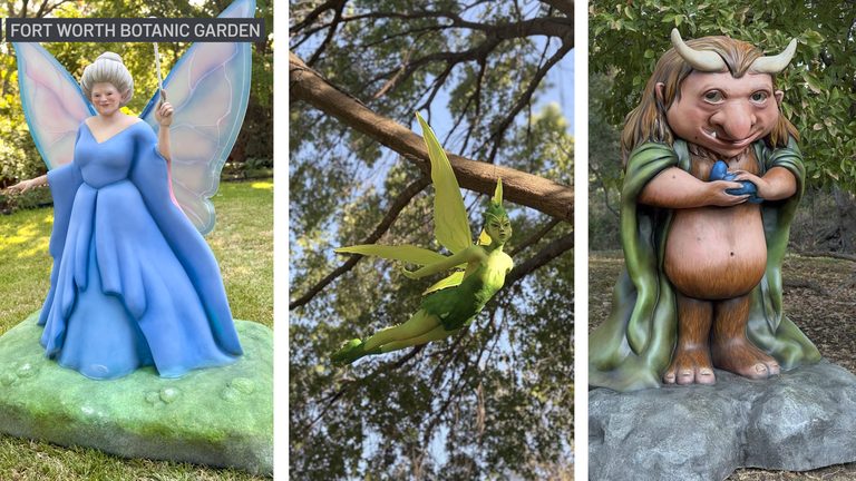 Fort Worth Botanic Garden Opens Enchanted Garden Exhibit Through November
