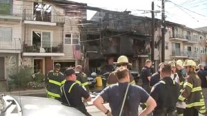 Four Alarm Fire Engulfs Up To Six Buildings In East Newark Displaces 18 Families