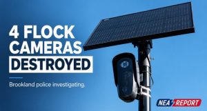 Four Brookland Flock Surveillance Cameras Vandalized Over Weekend