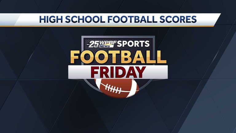Friday Night High School Football Scores Rolling Across Palm Beach County And Tr