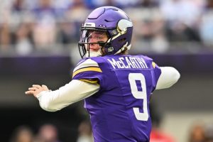 Giants Add Former Vikings Qb J J Mccarthy As Backup Odds Stay Steady