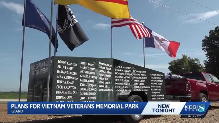 Giard Veterans Launch Northeast Iowa Vietnam Memorial Park To Honor 53 Fallen Se