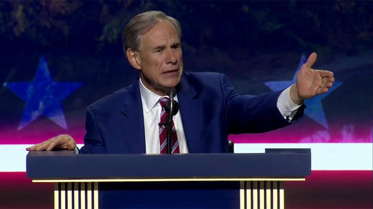 Gov Abbott Pledges Texas Ban On Sharia Law At Gop Midterm Convention