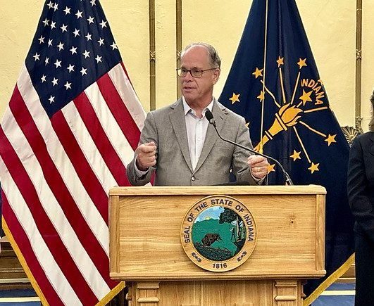 Gov Mike Braun Extends Indiana Gas Tax Holiday For Another Month Boosting Farm A