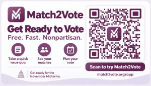 Greenwich Teen Launches Free Match2Vote Guide To Help Connecticut Voters