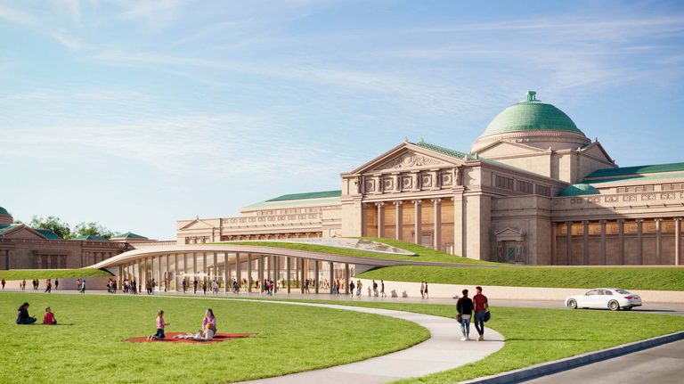 Griffin Museum To Add Above Ground Welcome Hall At North Portico